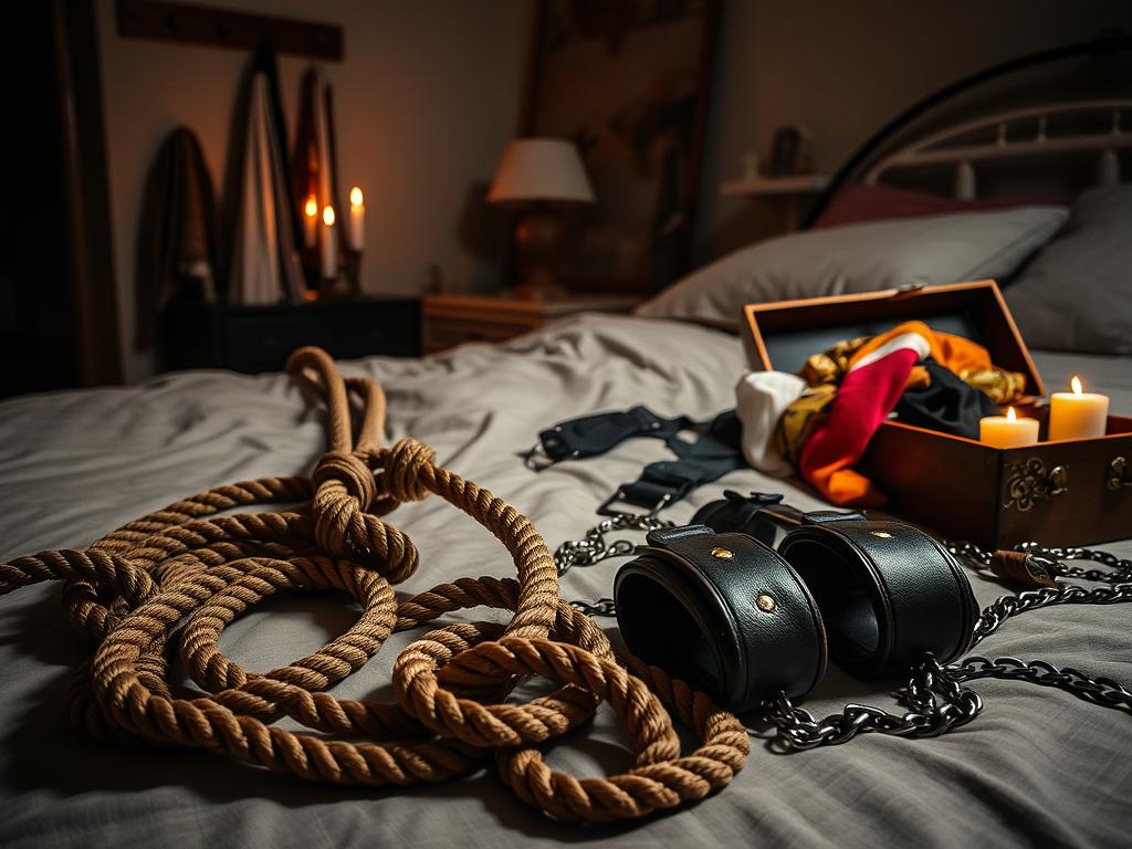 Jenseits von Gürteln: Alternative Accessoires für Schlafzimmer-Bondage: Jenseits von Gürteln: Alternative Accessoires für Schlafzimmer-Bondage