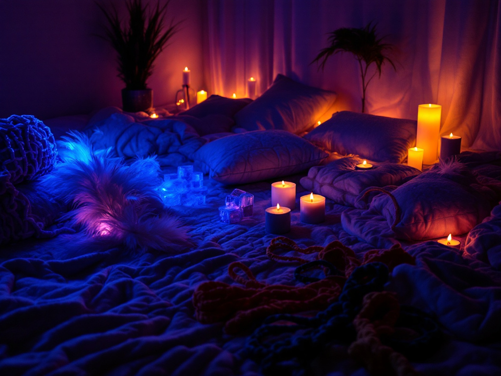 The Art of Tease and Denial: Mastering Sensory Play: Setting the Stage for Sensory Play